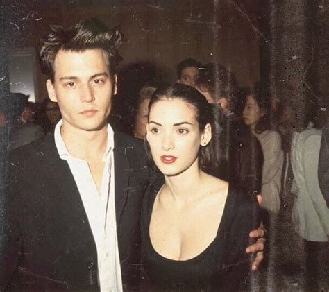 Johnny Depp And Winona Ryder In The 90s Roldschoolcool