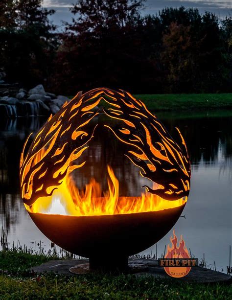 Phoenix Rising Fire Pit Sphere Fire Pit Gallery Fire Pit Sphere
