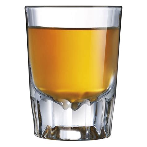 Fluted Whiskey Shot Glass 2 Oz M6287