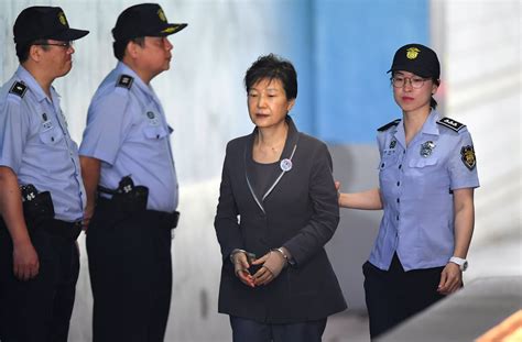 South Korean Court Upholds 20 Year Prison Term For Ex President Park