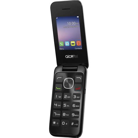 Alcatel 276380 2051x Flip Phone In Silver 4894461390482 Ebay