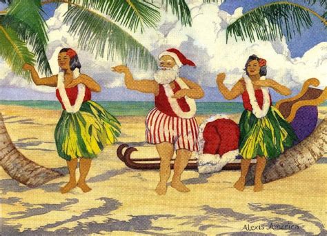 Mele Kalikimaka Or Merry Christmas From Hawaii Hawaii Christmas