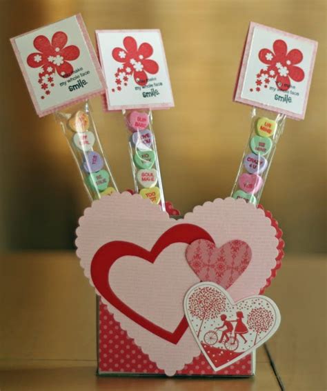 Valentine Candy Holder Paper Craft Pinterest Manualidades