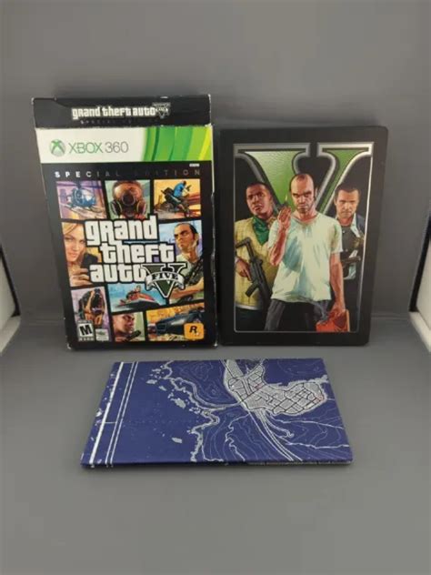 Grand Theft Auto V Special Edition Microsoft Xbox 360 Complete Cib