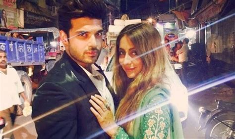 Karan Kundra Protects Girlfriend Anusha Dandekar From Fan Who Called Her Prostitute Actor Posts