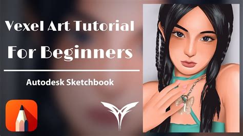 How To Draw Vexel Portrait With Autodesk Sketchbook Autodesk Sketchbook သုံးပြီး ပုံဆွဲကြမယ