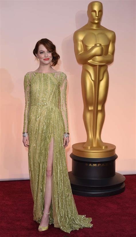 Emma Stone Oscars 2015 In Hollywood Adds 36 Gotceleb