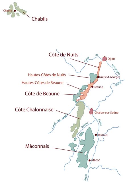 A Beginners Guide To Burgundy Wine With Maps