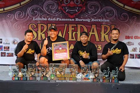 Data Juara Sriwedari Berkicau 2023 Matahari Sakti Menangi Kelas Utama