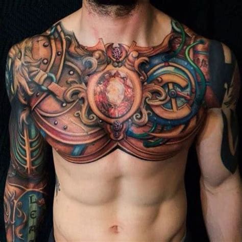 Badass Chest Tattoo Best Chest Tattoos For Men Cool Chest Tattoo Ideas Designs Tattoos