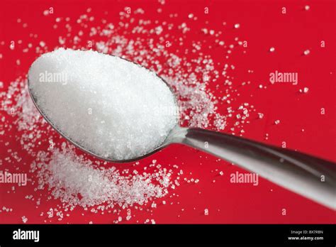 Tablespoonful Of Sugar Stock Photo Alamy