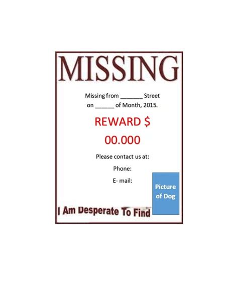 An accurate lost or found date is critical for finding possible matches. 40 Lost Pet Flyers [Missing Cat / Dog Poster ...