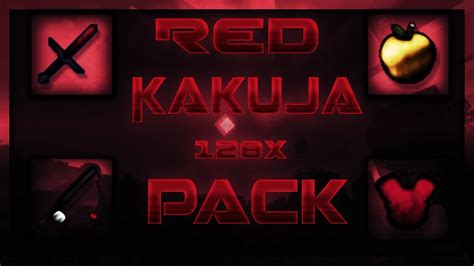 Minecraft Pvp Texture Pack Red Kakuja 128x Pack 171819 Sg