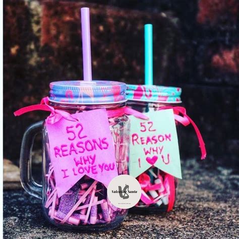 52 Reasons Why I Love You Jars Why I Love You Jar Reasons Why I