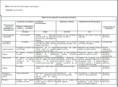 Mis Trabajos Y Producciones Matriz De Evaluaciòn Formativa