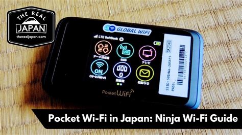 Pocket Wi Fi In Japan Ninja Wi Fi Router Guide And Walk Through The