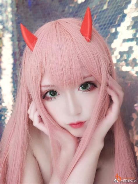 So Cute Zero Two Darling In The Franxx Cosplay Zerotwo Darlinginthefranxx Cosplayclass