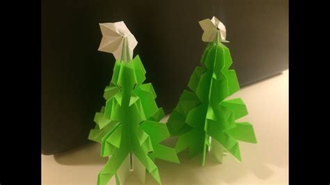 Origami For Beginners Christmas Tree Youtube