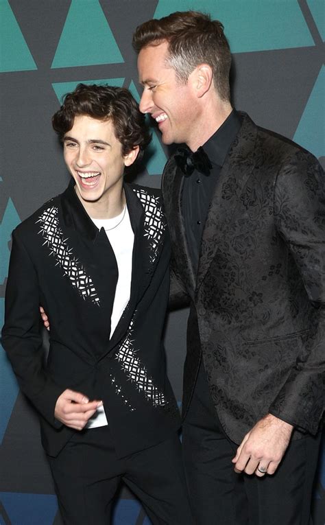 timothée chalamet and armie hammer from the big picture today s hot photos e news