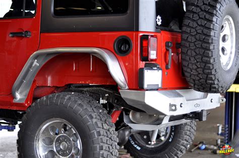 Installing Aluminum Genright Fenders And Bumpers On A 2017 Jeep