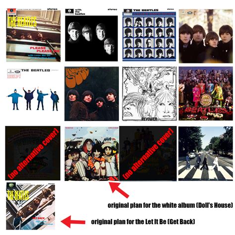 Alternate Covers For Beatles Albums Some Has A Lot Of Alternate Covers
