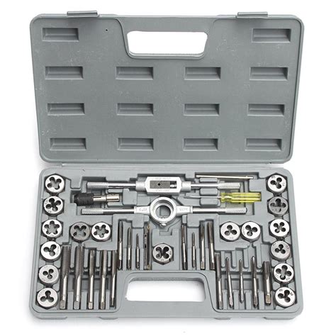 Buy 40 Pc Tap And Die Set Metalworking Tooling Mixed Tap Sets Tapping