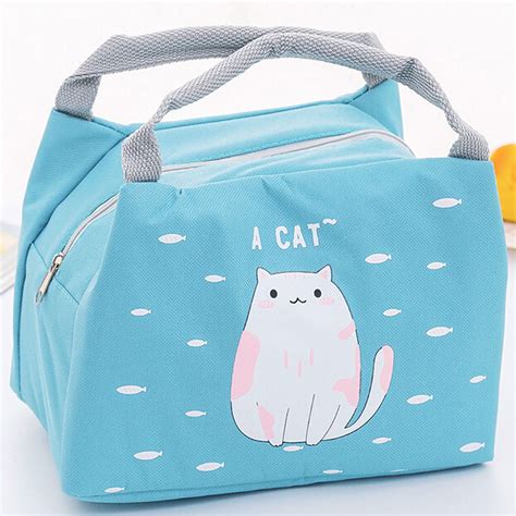 Cute Kids Adult Animal Lunch Bags Insulated Cool Bag Picnic Bags School