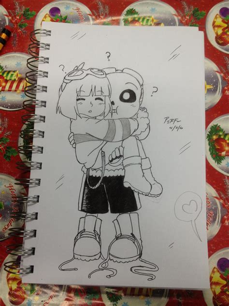 Quantumtale Sketch Tk And Frisk~ By Perfectshadow06 On Deviantart