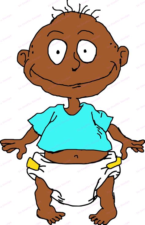 Tommy Pickles African American Rugrats Svg 2 Svg Dxf Etsy