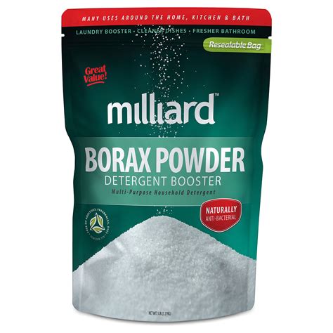Milliard Borax Powder Pure Multi Purpose Cleaner 5 Lb Bag Buy