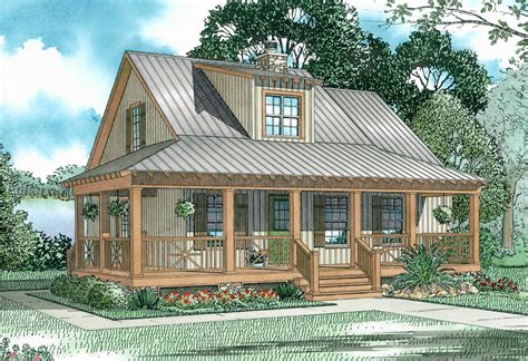 Covered Porch Cottage 59153nd 1st Floor Master Suite Cad Available