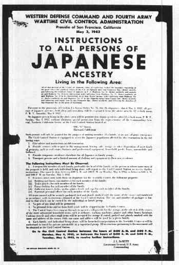 Executive Order 9066 Japanese Internment Camp