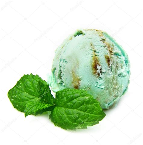 Mint Ice Cream Stock Photo By Lsantilli