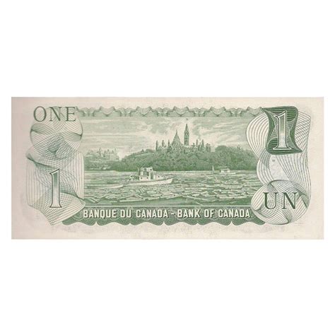 1973 Bank Of Canada 1 Dollar Bill Multicoloured Series Vf Ef100 Ct