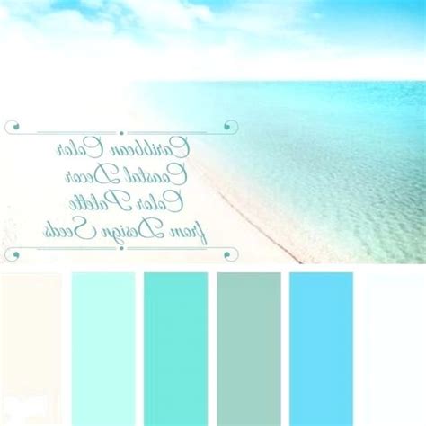 Caribbean Color Palette Photo Of Coastal Decor Color Palette Color From