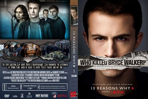 13 Reasons Why Season 3 2019 R1 Custom Dvd Cover Dvdcover