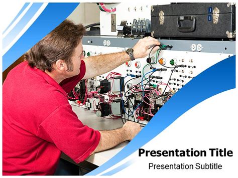 Powerpoint Ppt Templates Of Electrical Engineering Technology