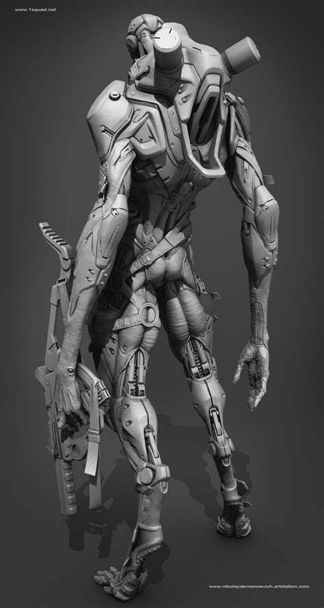 Leaper By Mikalai Dzemiantsevich Roboticcyborg 3d Cgsociety