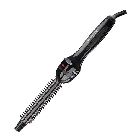 It happens to be a great hot air brush for short hair too because the heated material could get close to the roots. Revlon Perfect Heat Ceramic Curling Iron Brush for Tight ...