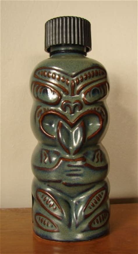 Crown Lynn Screw Top Ti Toki Bottle Kitsch Art Maori Art Ceramic Vessel