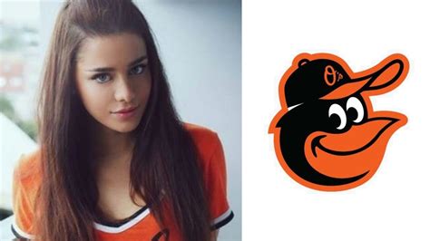 Female Fans And Ball Girls Of The Baltimore Orioles Youtube