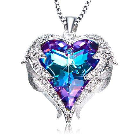 Newnove Newnove Mothers Day Necklace Love Heart Pendant Necklaces For