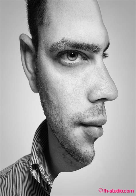 Illusion Surreal Portrait On Behance