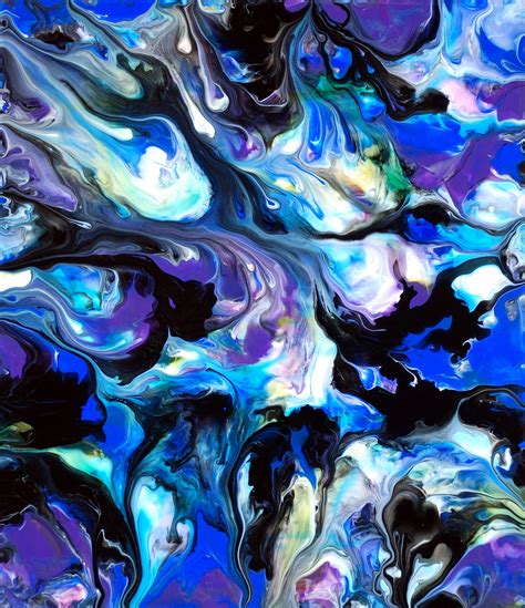 Fluid Painting 83 By Mark Chadwick Buy Affordable Art Online Rise Art