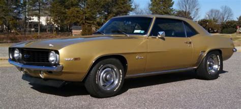 1969 Chevrolet Camaro Frame Off Paint Job Olympic Gold For Sale