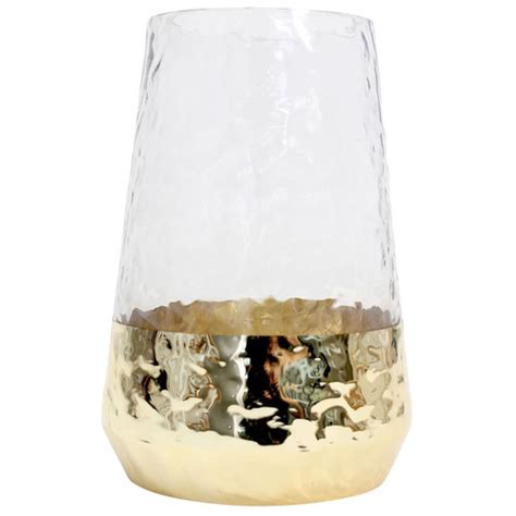 Splosh Gold Dipped Tranquil Glass Vase And Reviews Temple And Webster