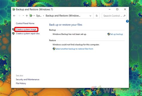 How To Create A Full Windows 10 Backup And Restore It Via System Image