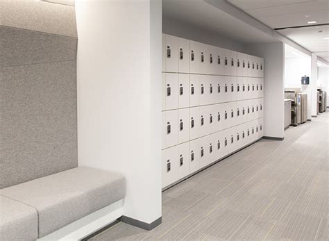 Case Study Designer Office Lockers In A Modern Workplace