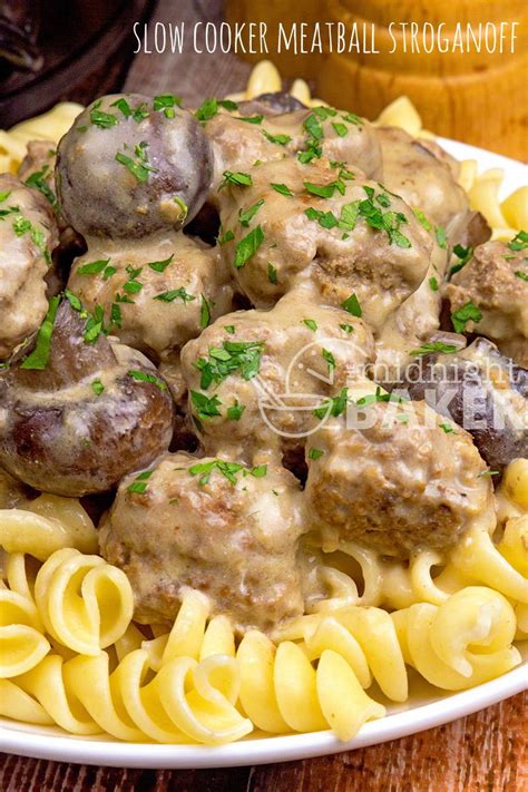 I have made this dish using both parmesan and mozzarella cheeses and i like them. Easy Slow Cooker Meatball Stroganoff | FaveSouthernRecipes.com