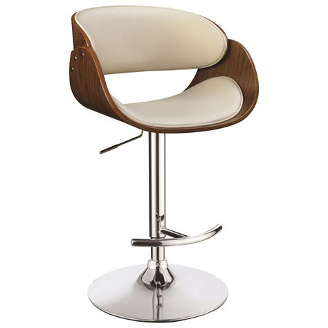 Coaster Dining Chairs And Bar Stools Contemporary Adjustable Bar Stool